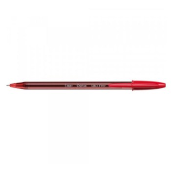 Penna a sfera Bic Cristal Exact Ultra Fine Inchiostro Rosso