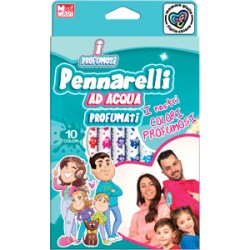 Pennarelli ad acqua profumati 10 colori Mamma Giulia Figlia Chiara - I Profumosi