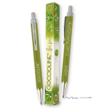 La penna GO con scatolina gioiello colore verde