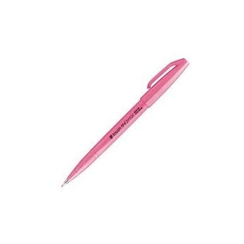 Penna Brush Sign Pentel Fluorescent Pink