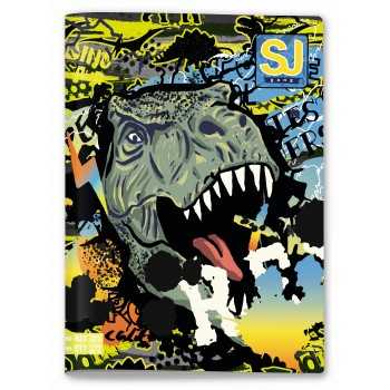 Maxi Quaderno A4 SJ Animali Boy Quadretti Medi 5mm 2