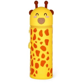 Astuccio 2 in 1 in morbido silicone Kawaii Giraffa Legami