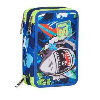 Astuccio 3 zip SJ Squalo Shark Story