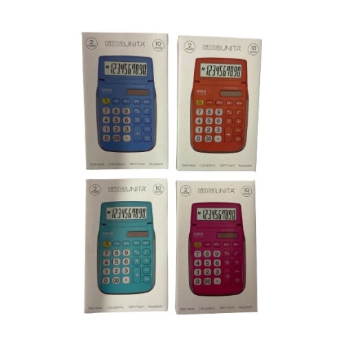 Calcolatrice tascabile a 10 cifre PK71-19C...