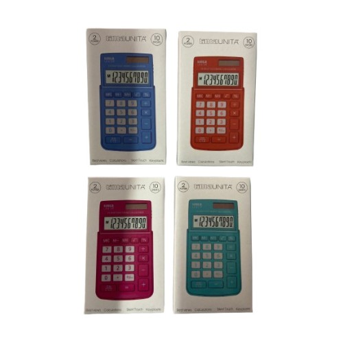 Calcolatrice tascabile a 10 cifre PKT71-19C...