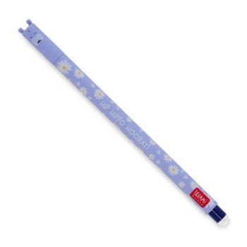 Penna Cancellabile Legami Ippopotamo Inchiostro Blu...