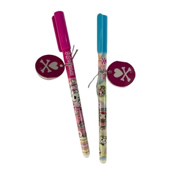 Penna Gel Tokidoki cancellabile inchiostro blu modelli...