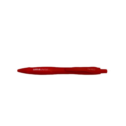 Penna a scatto I'm red Tinta Unita colore rosso
