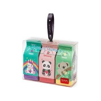 Set di 3 Gomme Profumate - Yummy Yummy