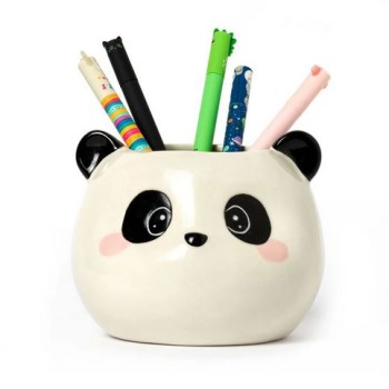 Portapenne in Ceramica - Desk Friends - Panda Legami