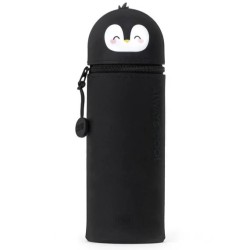 Astuccio 2 in 1 in morbido silicone Kawaii Pinguino Legami
