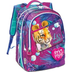 Zaino Scuola Go Pop Jungle Tigre
