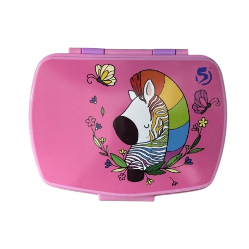 Portamerenda Zebra Arcobaleno Life in the...