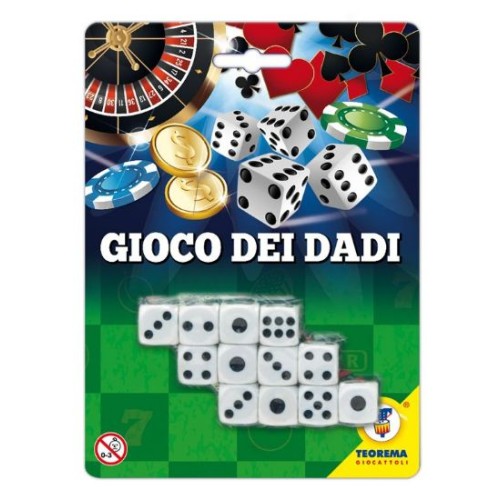 Dadi Casino Games confezione da 12 pezzi