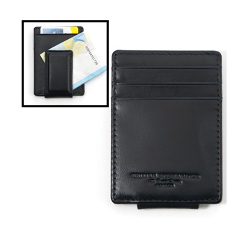 Borsello deluxe portacarte e portabanconote colore nero