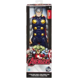 Personaggio Avengers Thor Titan Hero 30cm con Mantello