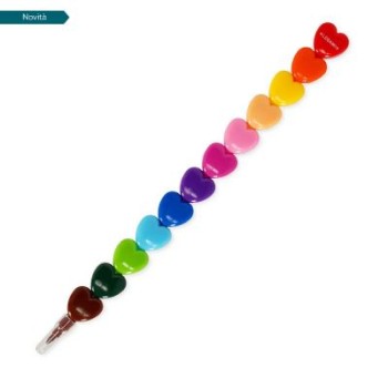 12 Pastelli Impilabili - Dream in Colour - San Valentino...