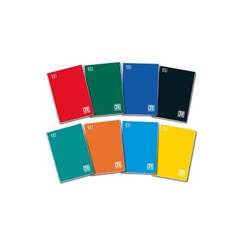 Maxi Quaderno A4 1R colori standard 96 fogli One Color...