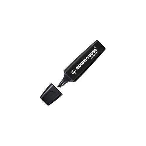 Evidenziatore Stabilo Boss Nero Marker 70/46