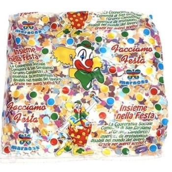 Coriandoli multicolor busta da 500gr