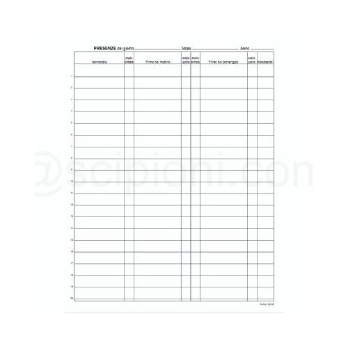 Registro Firma di Presenza