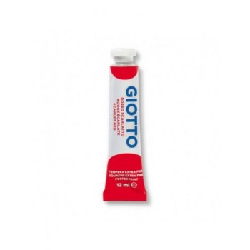 Tempera giotto 12 ml rosso scarlatto