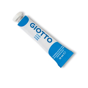 Tempera giotto tubo 4 (12ml) cyano 15