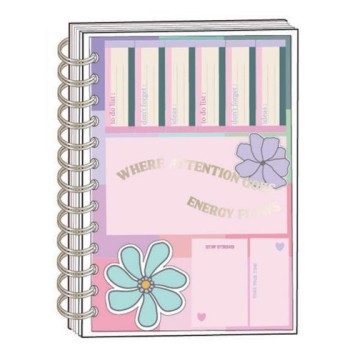 QUADERNO A5 CON SPIRALE CON NOTES ADESIVI YOU ARE...