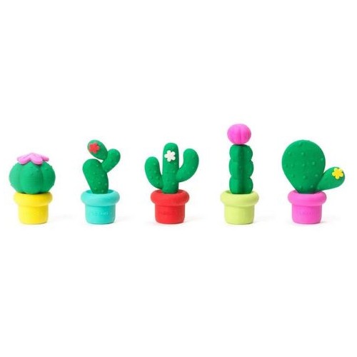 Set di 5 Gomme Profumate - Free Hugs - CACTUS