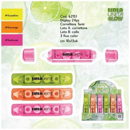 Correttore a nastro + colla 2in1 Glow Spring...