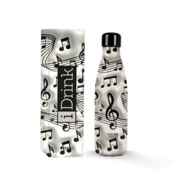 Borraccia Termica I-Total 500 ml Note Musicali 3D