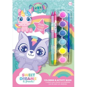 Coloring e Activity Book Sweet Dreams