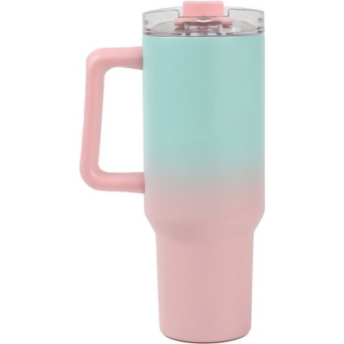 Tazza da Viaggio Termica con Cannuccia e Manico...