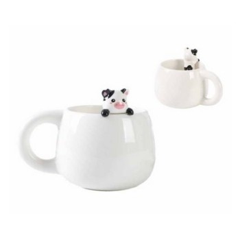 Tazza in Ceramica in 3D Mucca