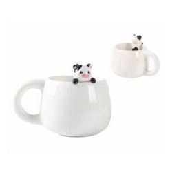 Tazza in Ceramica in 3D Mucca