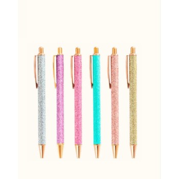 Penna a sfera fusto glitterato Doroty