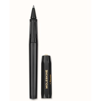 Penna Roller Moleskine x Kaweco Nera con Inchiostro Nero