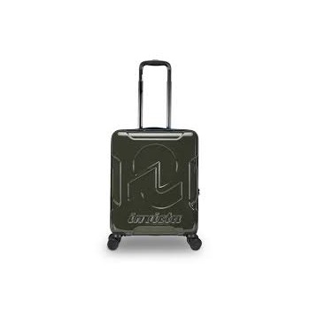 Valigia trolley Travel Line Invicta nero con cucitura zip...
