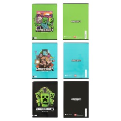MAXI QUADERNO A4 MINECRAFT MOVIE QUADRETTO GRANDE 10MM