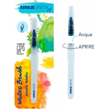 Pennello Water Brush Tinta Unita Art