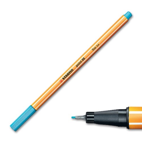 Pennarello Stabilo Point 88/57 BLU CHIARO