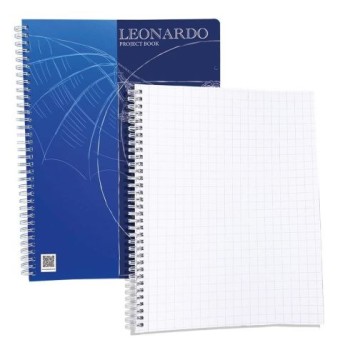 Blocco Leonardo Project Book con spirale e fogli con...