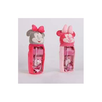 Astuccio Minnie in peluche con accessori