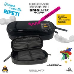 Astuccio Oval Tinta Unita Fraffrog in Pu
