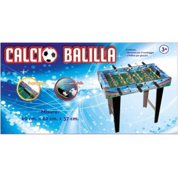 Calcio Balilla con gambe in legno