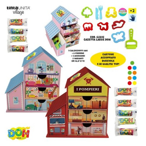 Casetta grande pasta modellabile Doh con...