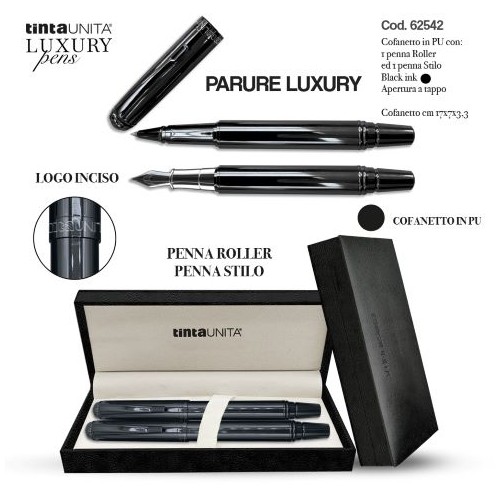 Cofanetto penna Roller + penna Stilografica...
