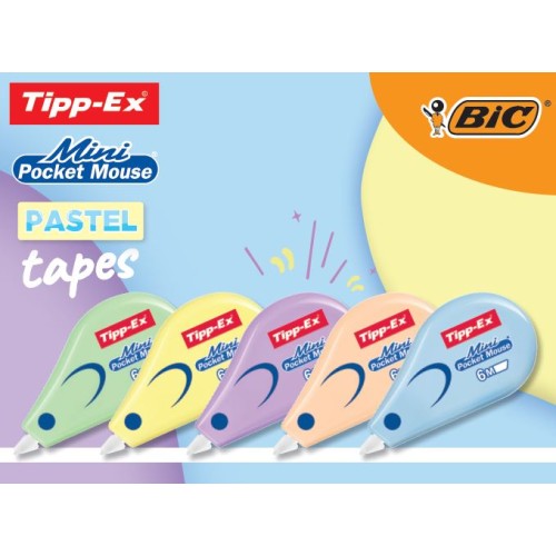 Correttore a nastro Tipp-Ex Mini Pocket Mouse...