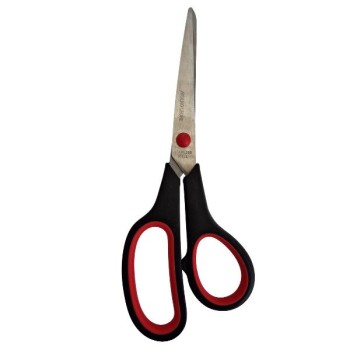 Forbici 21cm asimmetrico con manico gommato