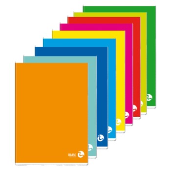 Maxi Quaderno A4 80gr 80fg+1 a 2 colonne - colori...